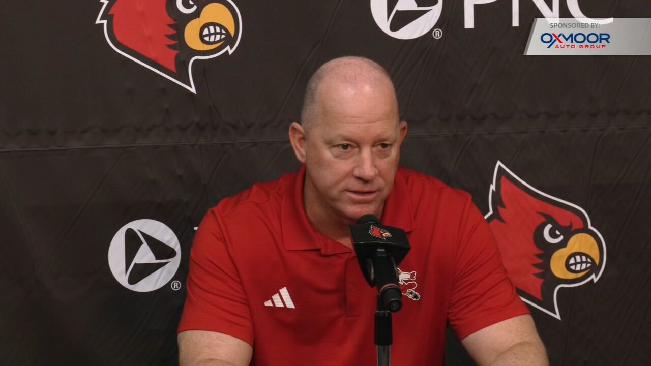 Brohm changes Louisville's focus to fixes before James Madison